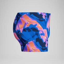 Aquashort Beachstar imprimé, hommes, bleu/rouge