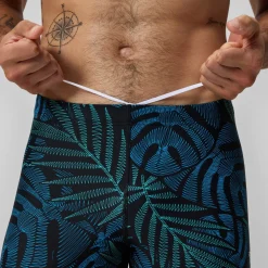 Aquashort Beachstar imprimé, hommes, noir