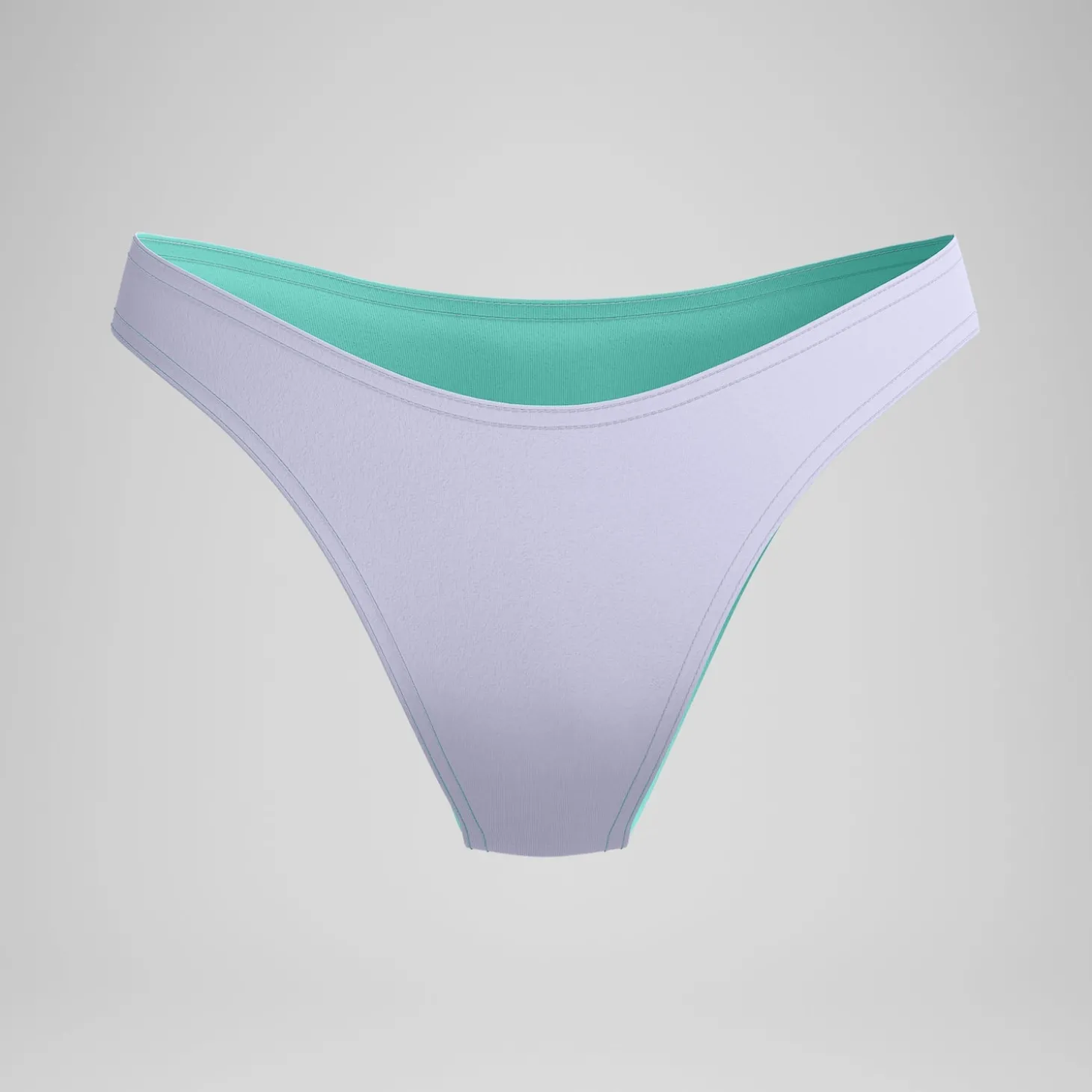 Bas de bikini Femme FLU3NTE Scoop lilas