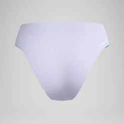 Bas de bikini Femme FLU3NTE Solid taille haute lilas
