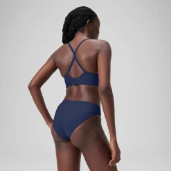 Bas uni classique pour Femmes Bleu céruléen