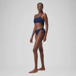 Bas uni classique pour Femmes Bleu céruléen