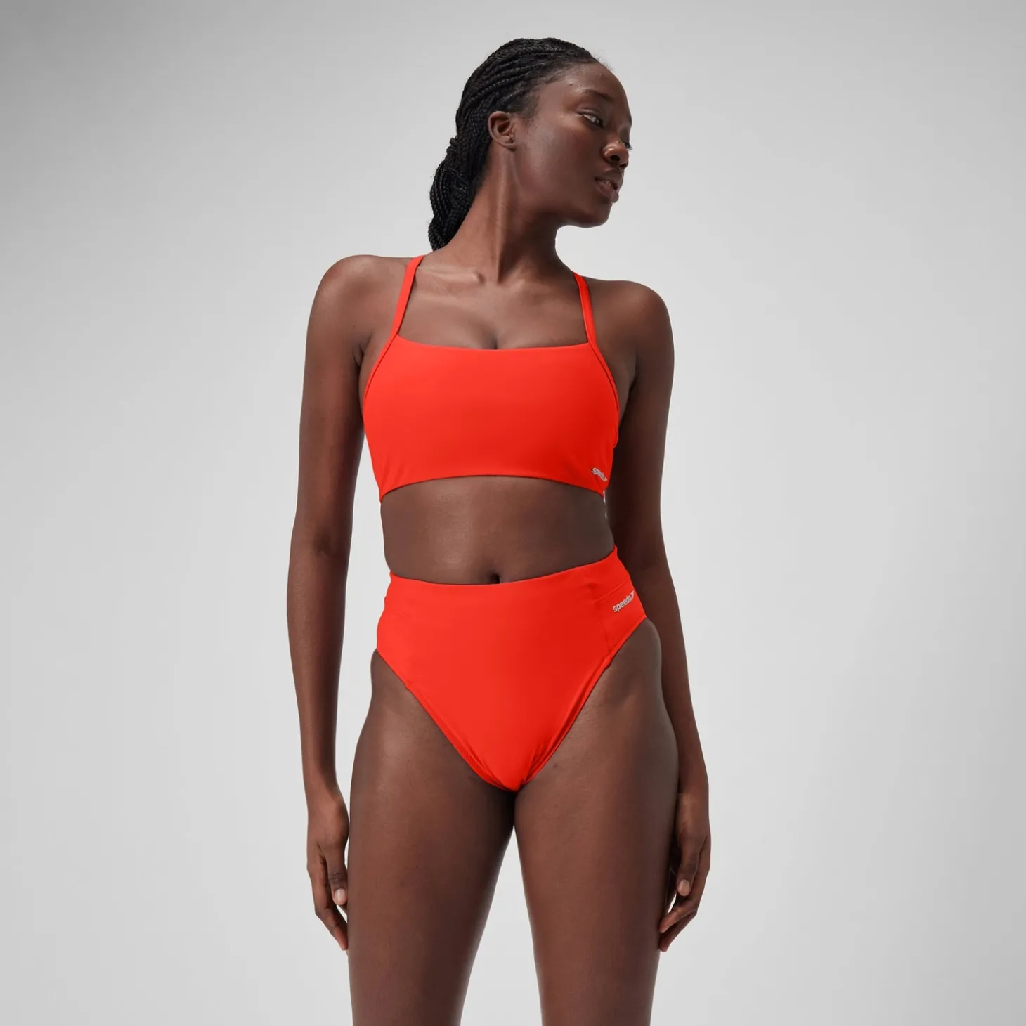 Bas uni taille haute pour Femmes Dragon Fire