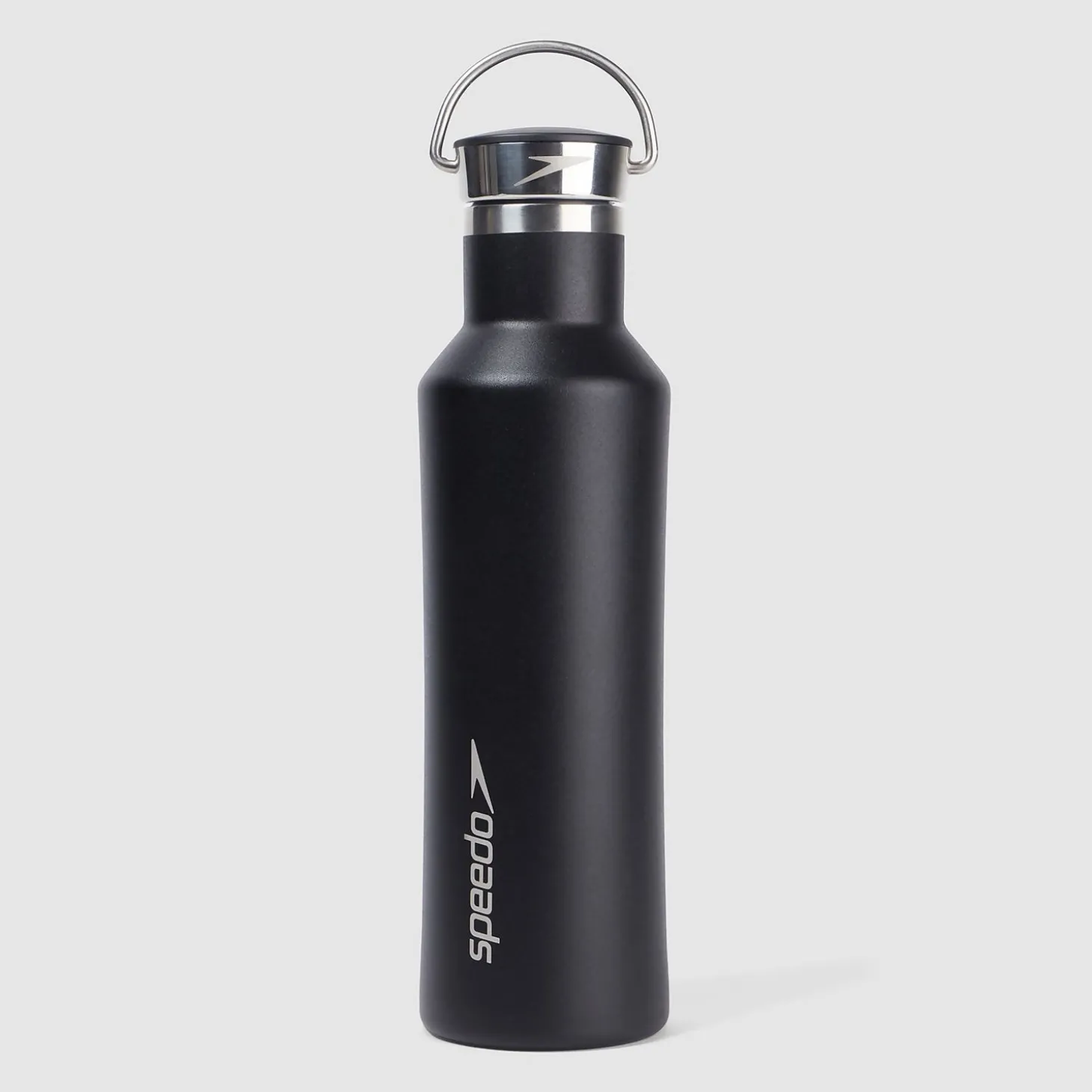 Bouteille d’eau métallique noir