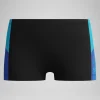 Boxer de bain Garçon Dive noir/rouge
