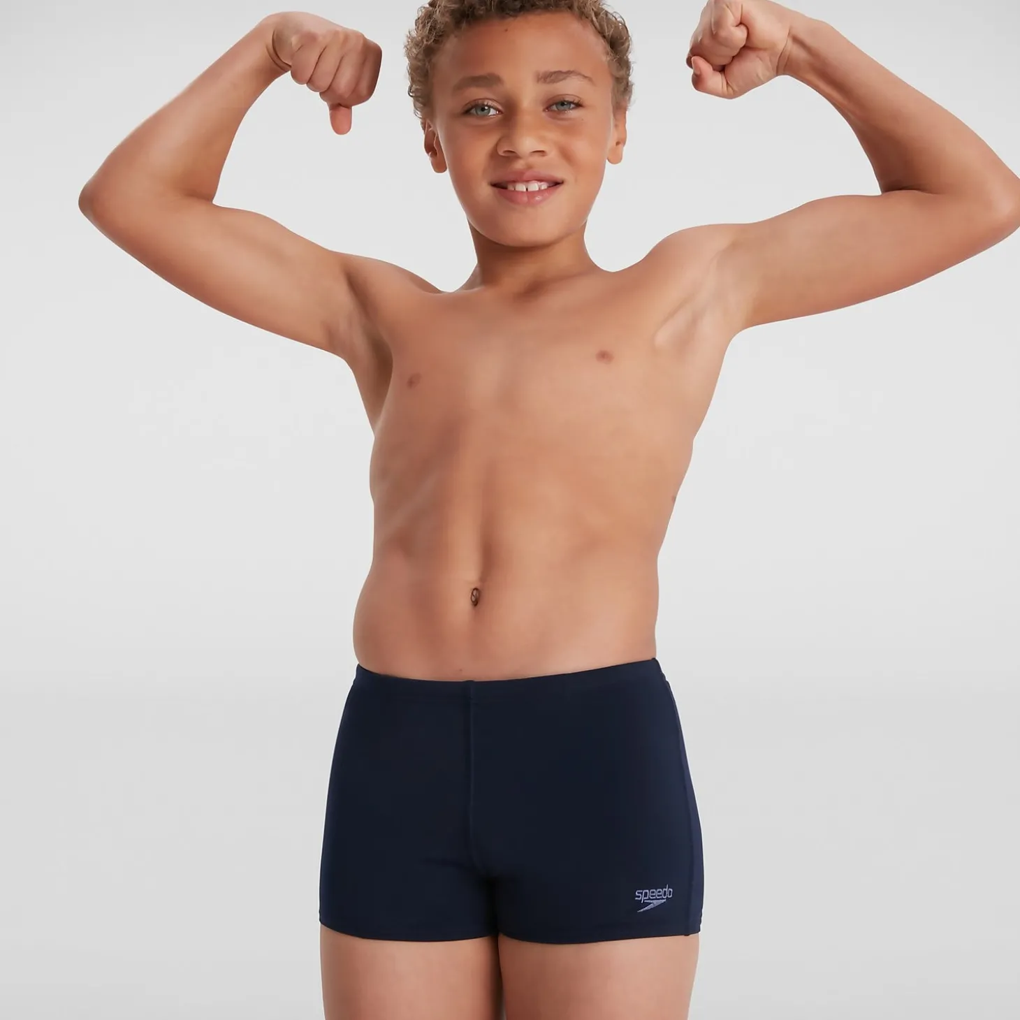 Boxer de bain Garçon Eco Endurance+ bleu marine