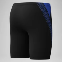 Boxer de bain Garçon HyperBoom Splice noir/jaune