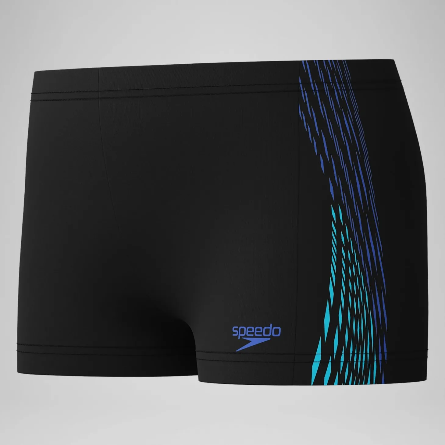 Boxer de bain Garçon Plastisol Placement noir/rouge