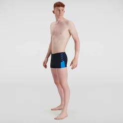 Boxer de bain Homme Boom Logo Splice bleu marine/bleu