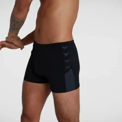 Boxer de bain Homme Boom Logo Splice Noir