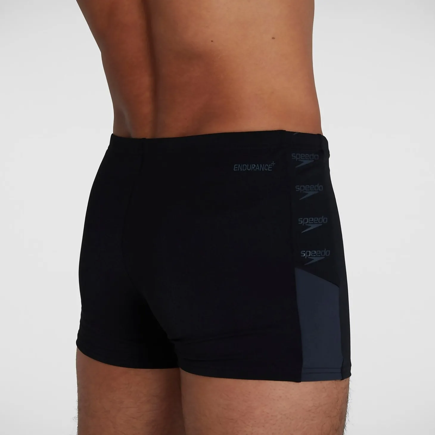 Boxer de bain Homme Boom Logo Splice Noir