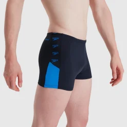 Boxer de bain Homme Boom Logo Splice bleu marine/bleu