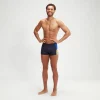 Boxer de bain Homme Dive bleu marine/bleu