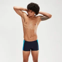 Boxer de bain Homme Dive bleu marine/aqua