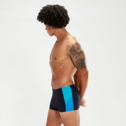 Boxer de bain Homme Dive bleu marine/aqua