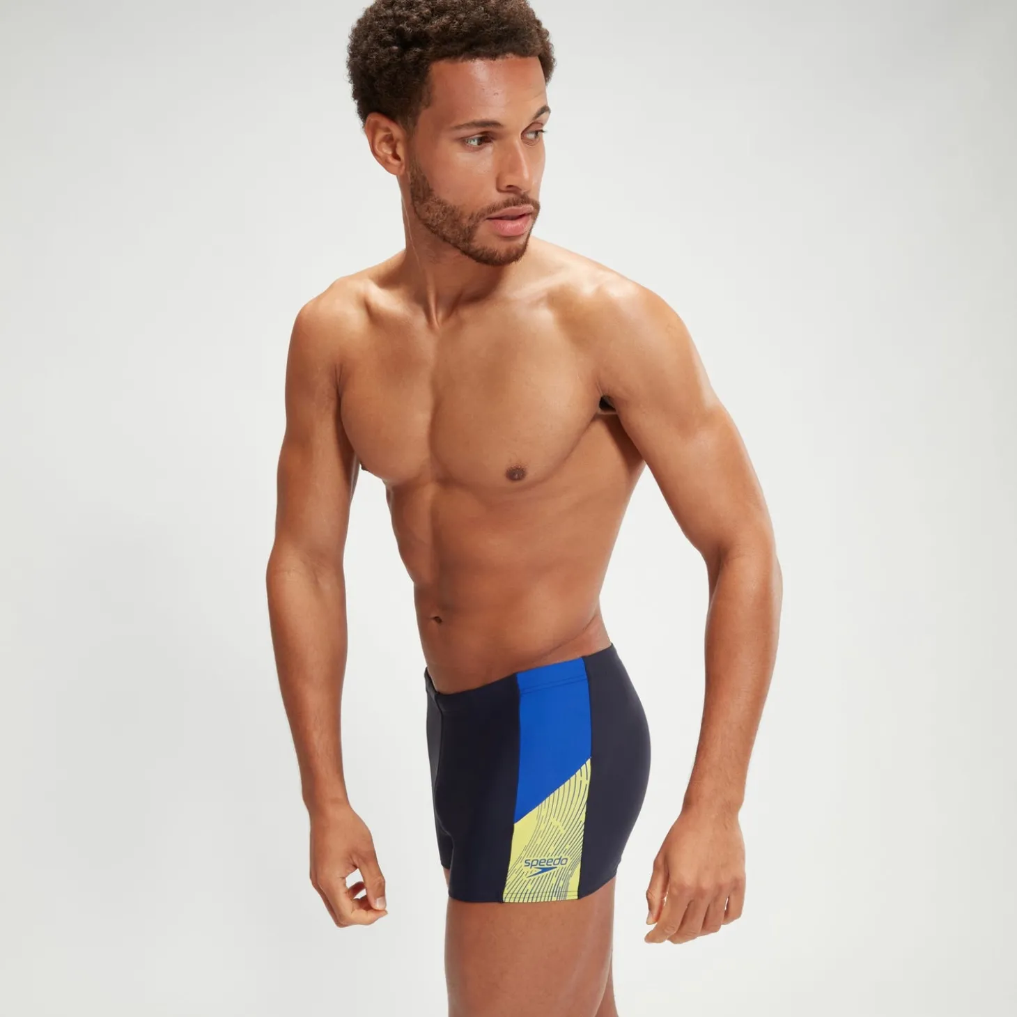 Boxer de bain Homme Dive bleu marine/bleu