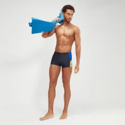 Boxer de bain Homme Dive bleu marine/bleu