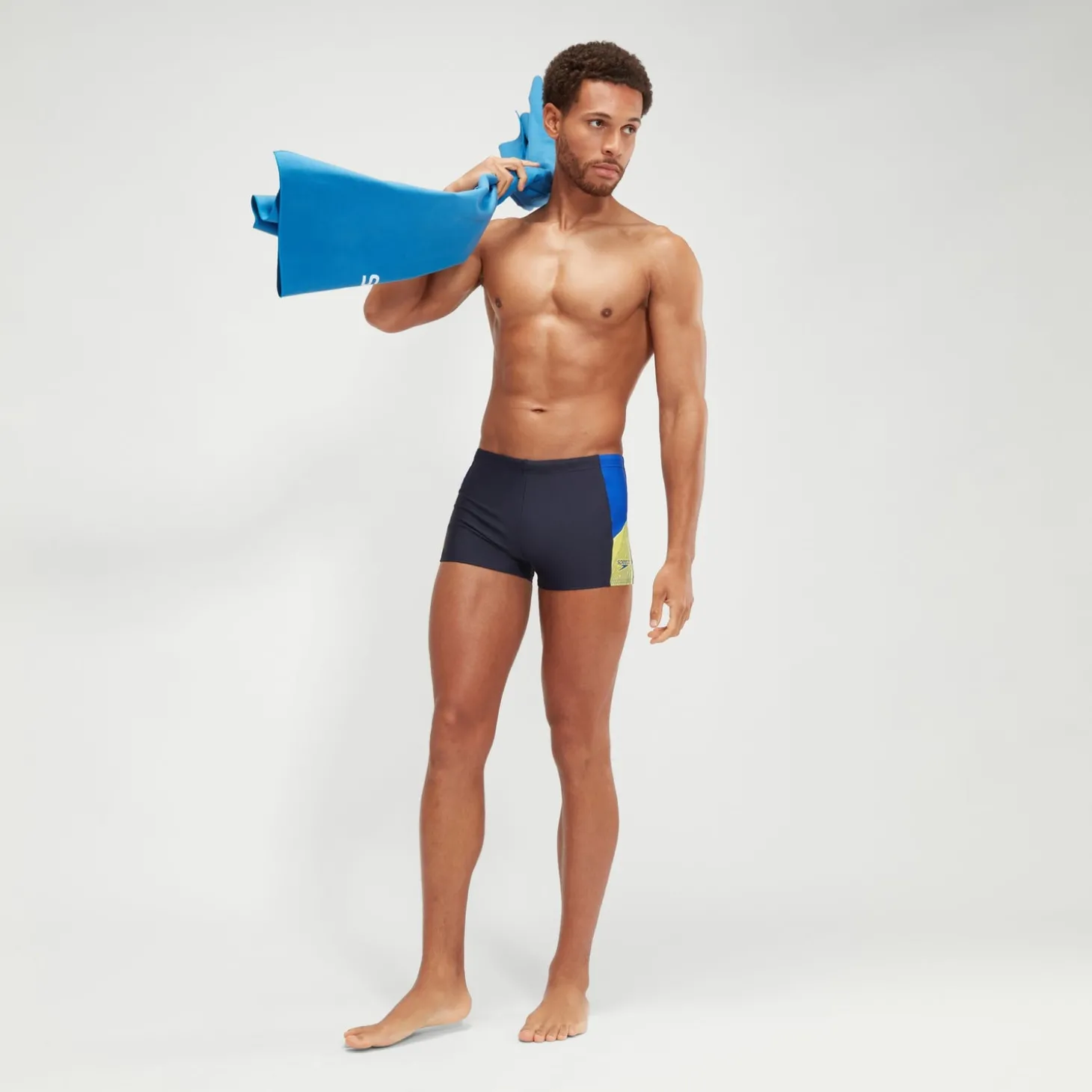 Boxer de bain Homme Dive bleu marine/bleu