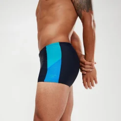 Boxer de bain Homme Dive bleu marine/aqua