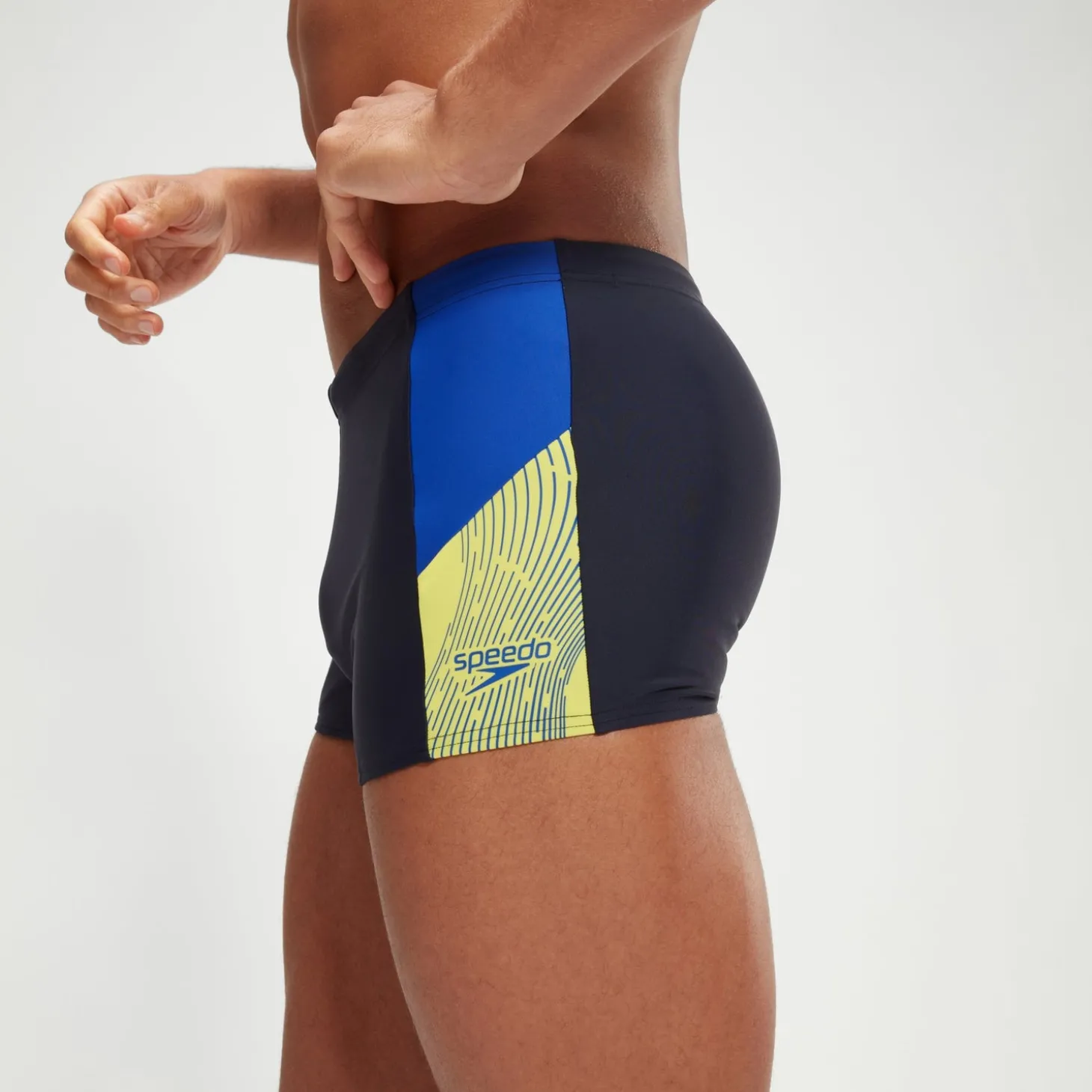 Boxer de bain Homme Dive bleu marine/bleu