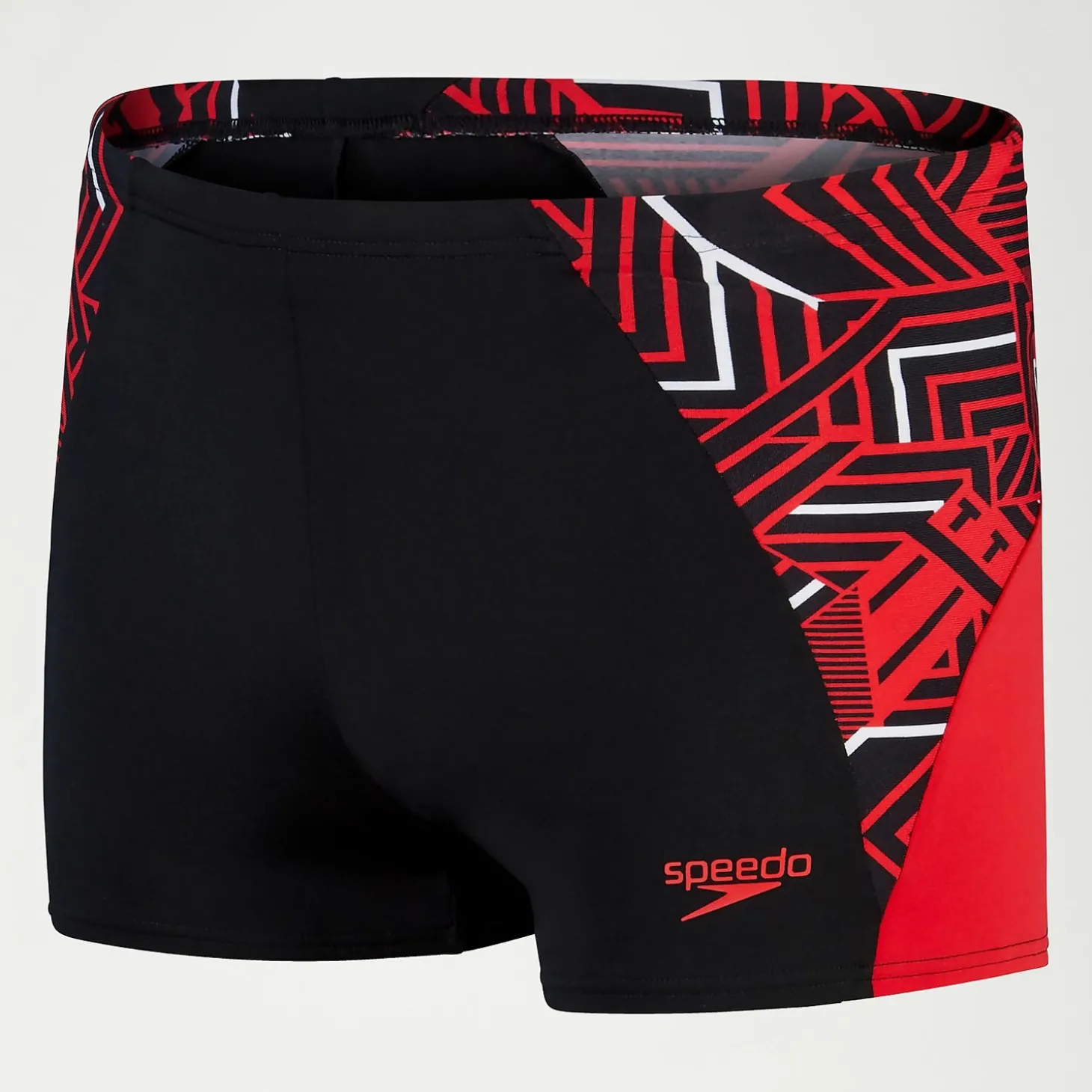 Boxer de bain Homme ECO Endurance+ Splice noir/rouge