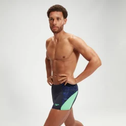 Boxer de bain Homme Endurance+ Max Splice bleu marine/vert
