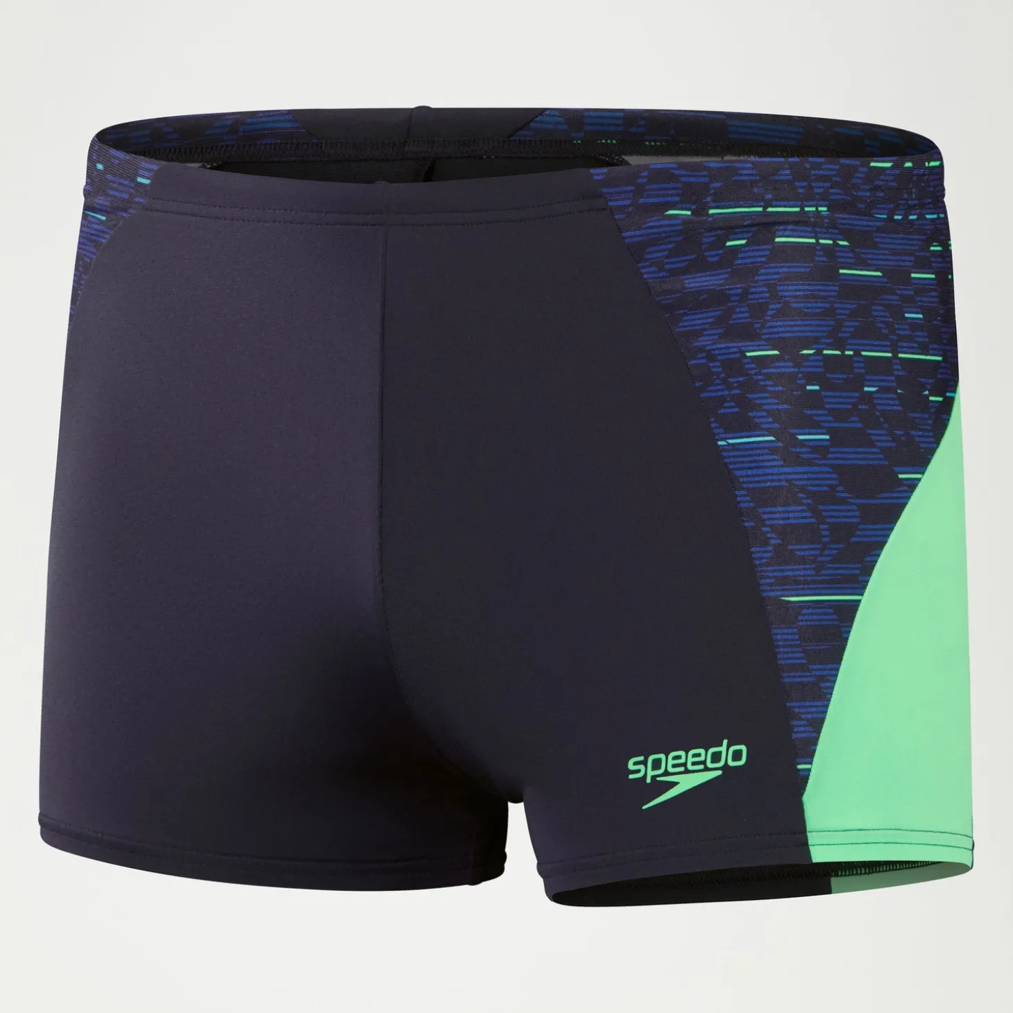 Boxer de bain Homme Endurance+ Max Splice bleu marine/vert
