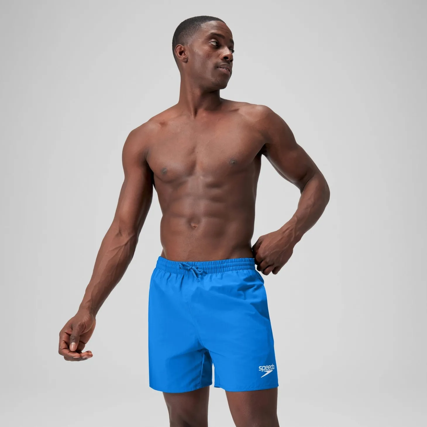 Boxer de bain Homme Essentials 40 cm bleu