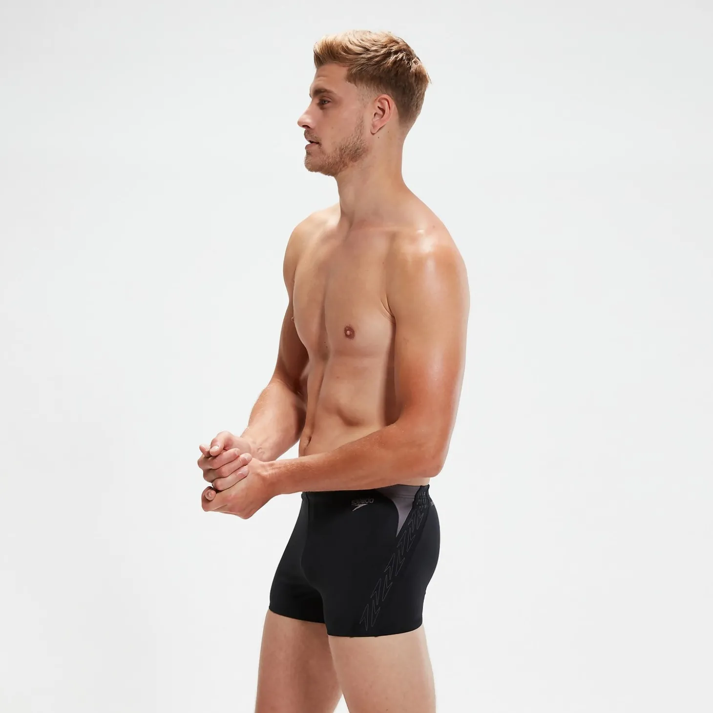 Boxer de bain Homme HyperBoom Splice noir/gris