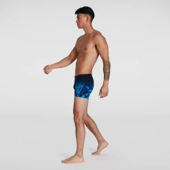 Boxer de bain Homme Hyper Boom coupe en V noir/bleu
