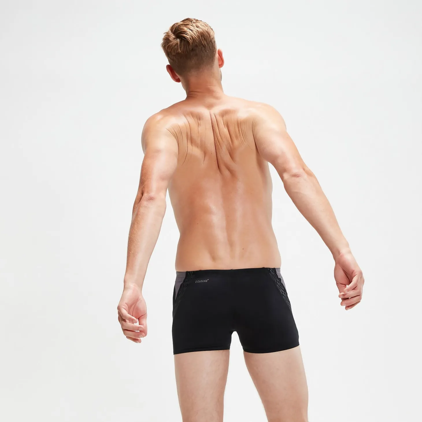 Boxer de bain Homme HyperBoom Splice noir/gris