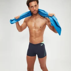 Boxer de bain Homme HyperBoom Splice bleu marine/vert