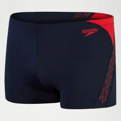 Boxer de bain Homme HyperBoom Splice bleu marine/rouge
