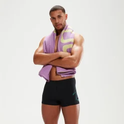 Boxer de bain Homme HyperBoom Placement noir/gris foncé