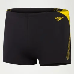 Boxer de bain Homme HyperBoom Splice noir/jaune