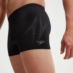 Boxer de bain Homme HyperBoom Placement noir/gris