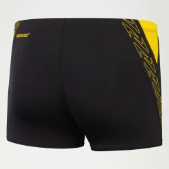 Boxer de bain Homme HyperBoom Splice noir/jaune