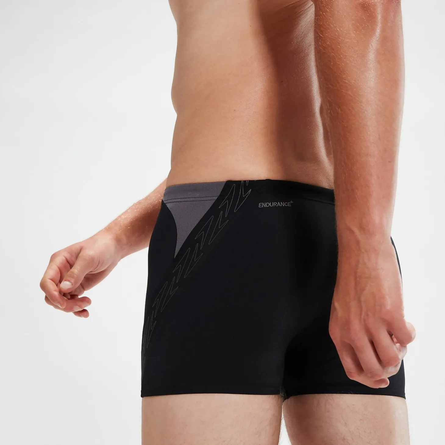 Boxer de bain Homme HyperBoom Splice noir/gris