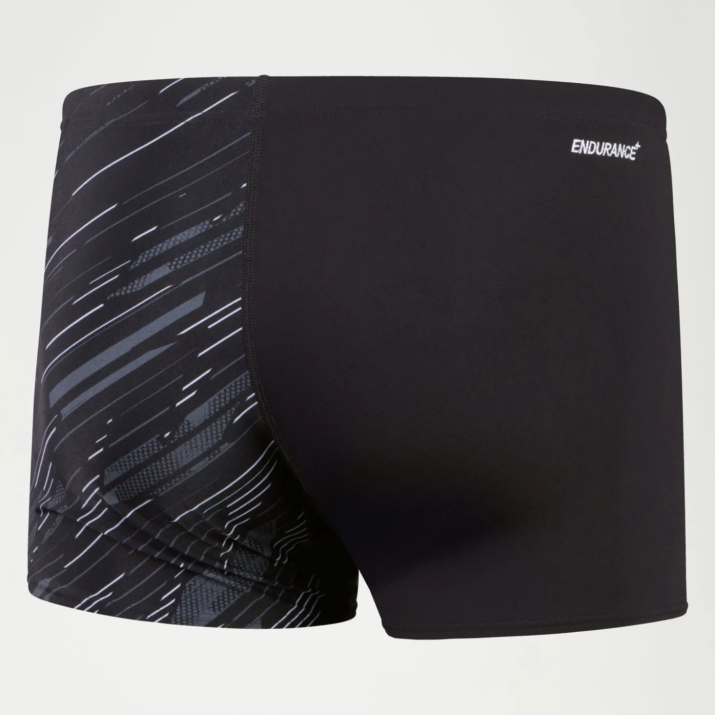 Boxer de bain Homme HyperBoom coupe en V noir/gris