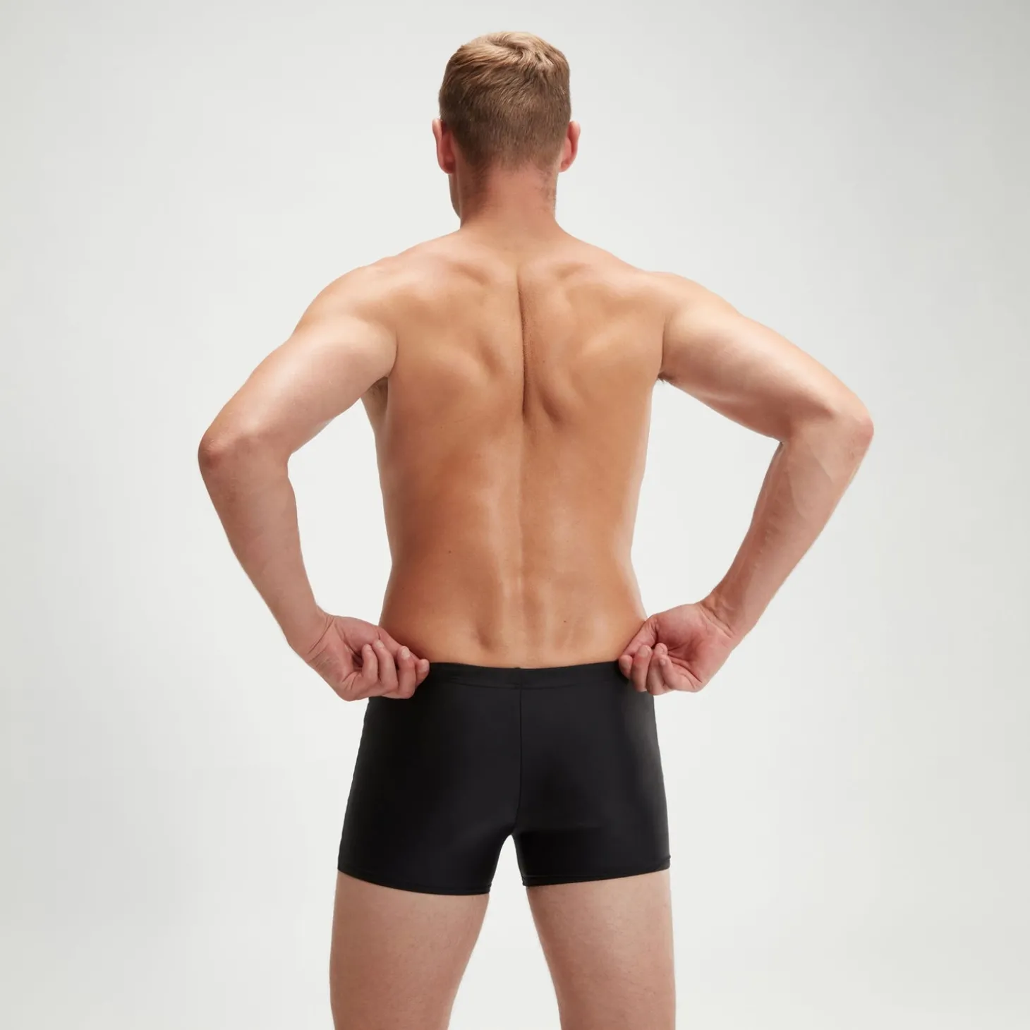 Boxer de bain Homme Medley Logo noir/gris