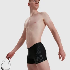 Boxer de bain Homme Medley Logo noir/gris