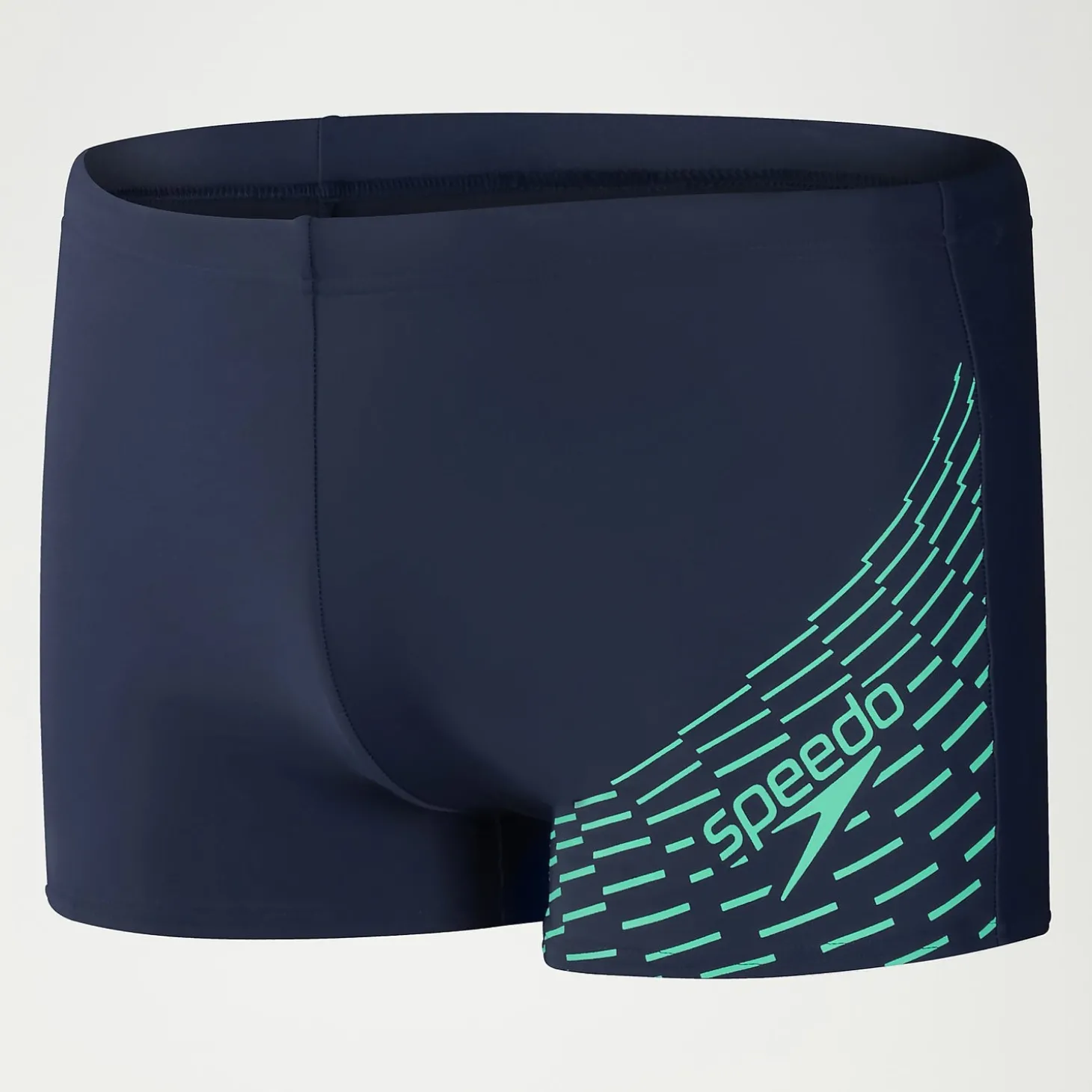 Boxer de bain Homme Medley Logo bleu marine/vert