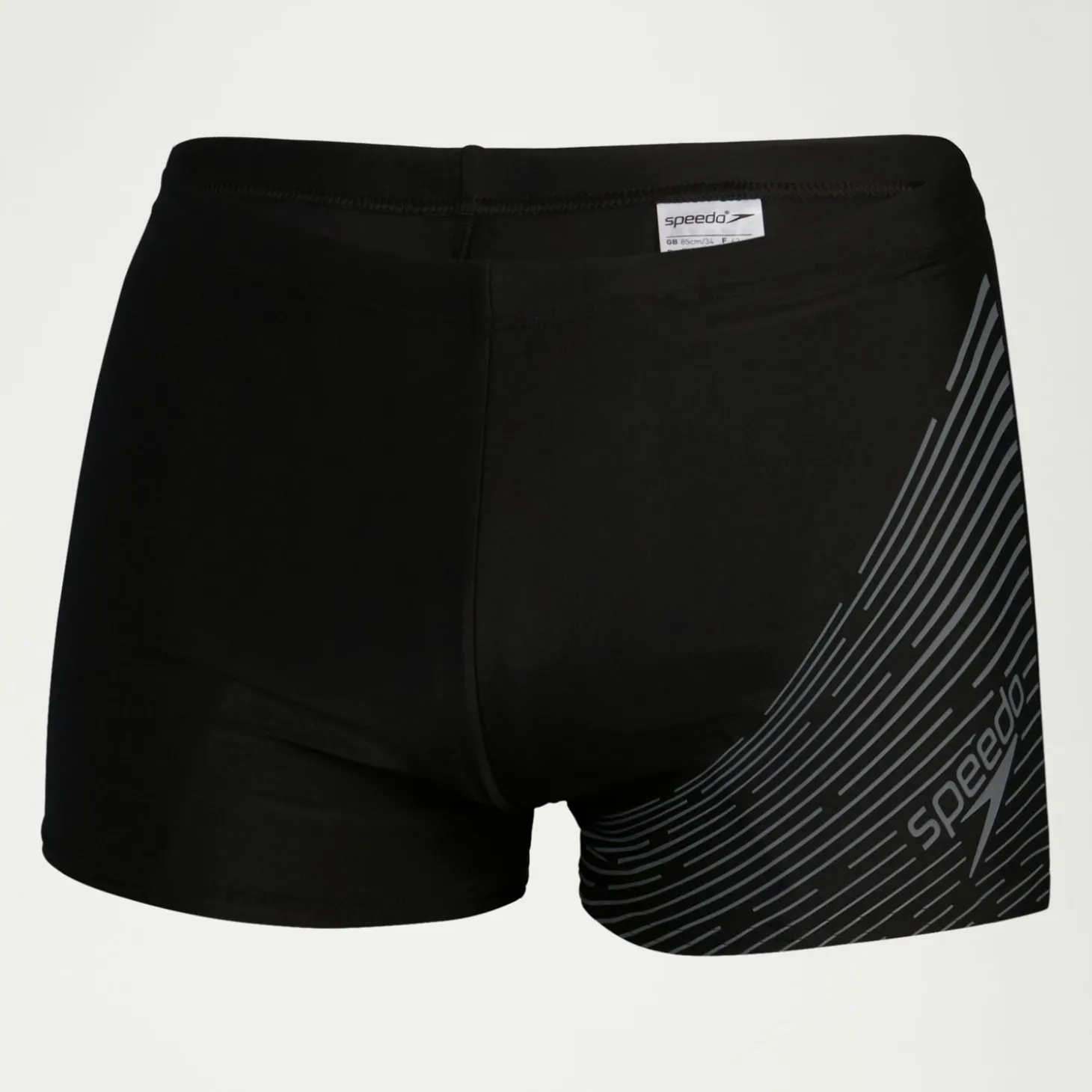 Boxer de bain Homme Medley Logo noir/gris