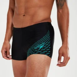 Boxer de bain Homme Medley Logo noir/aqua