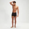 Boxer de bain Homme Tech Panel noir/orange
