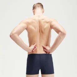 Boxer de bain Homme Tech Imprimé bleu marine/bleu