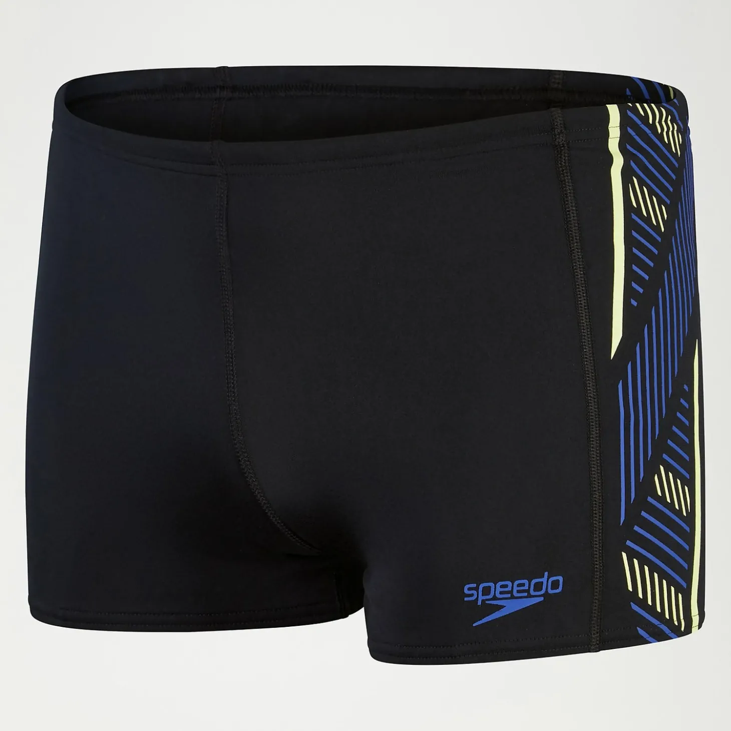 Boxer de bain Homme Tech Panel noir/bleu