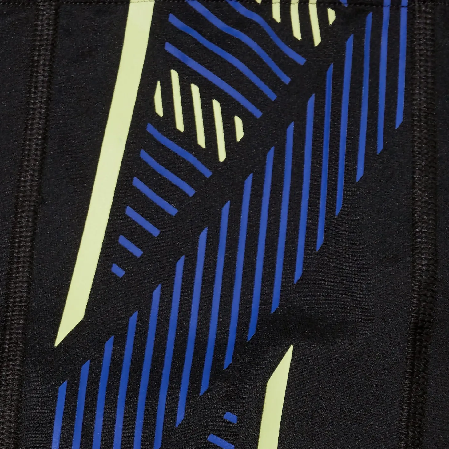Boxer de bain Homme Tech Panel noir/bleu