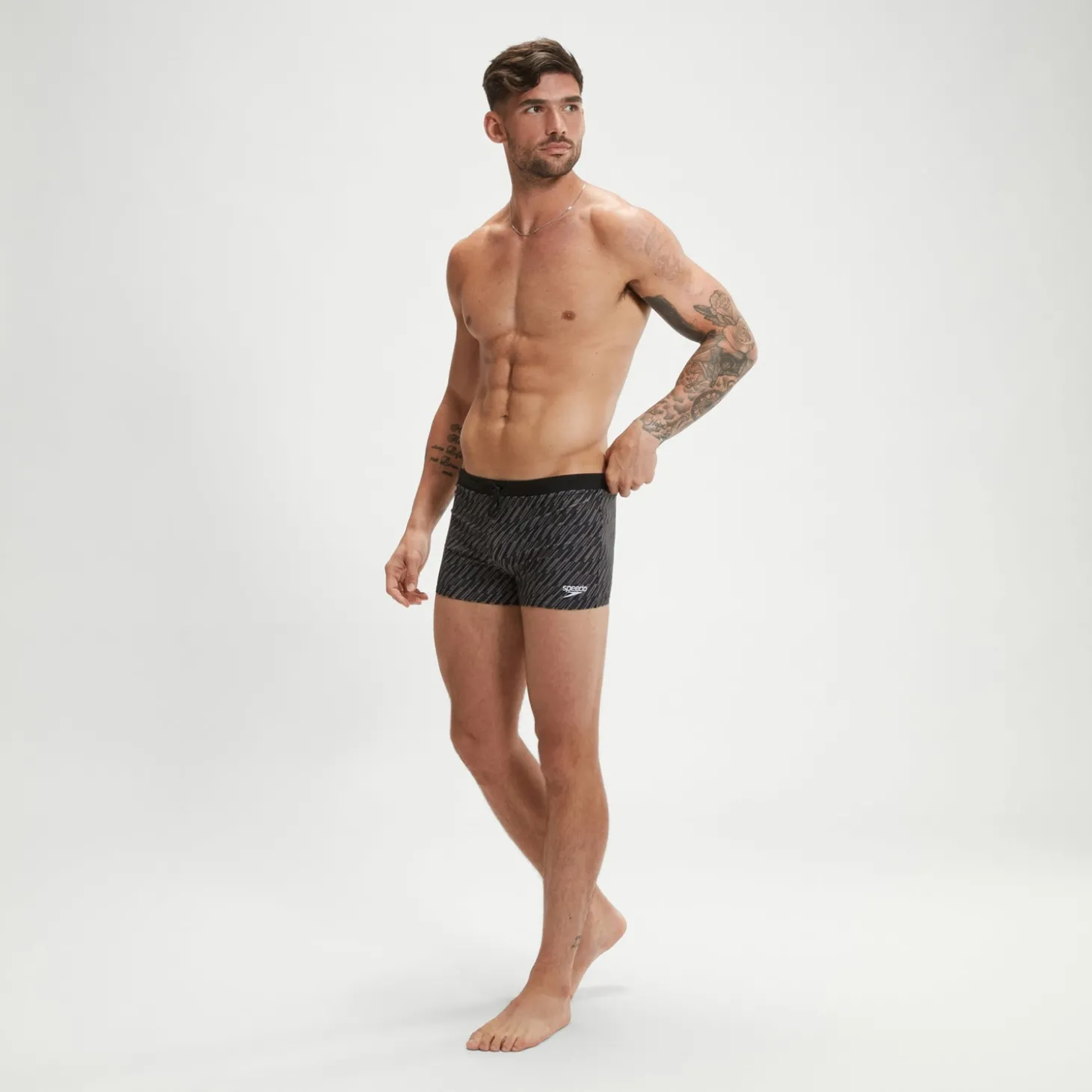 Boxer de bain Homme Valmilton Noir/gris