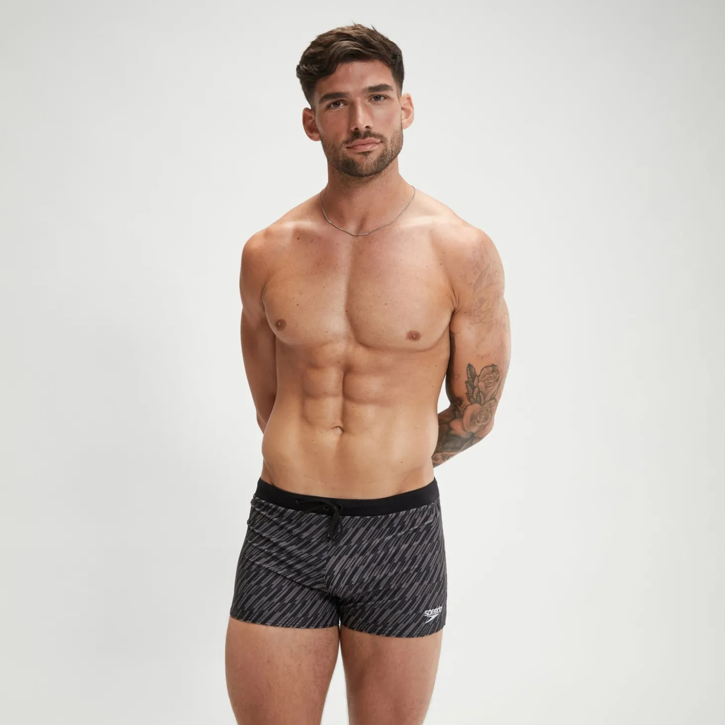 Boxer de bain Homme Valmilton Noir/gris